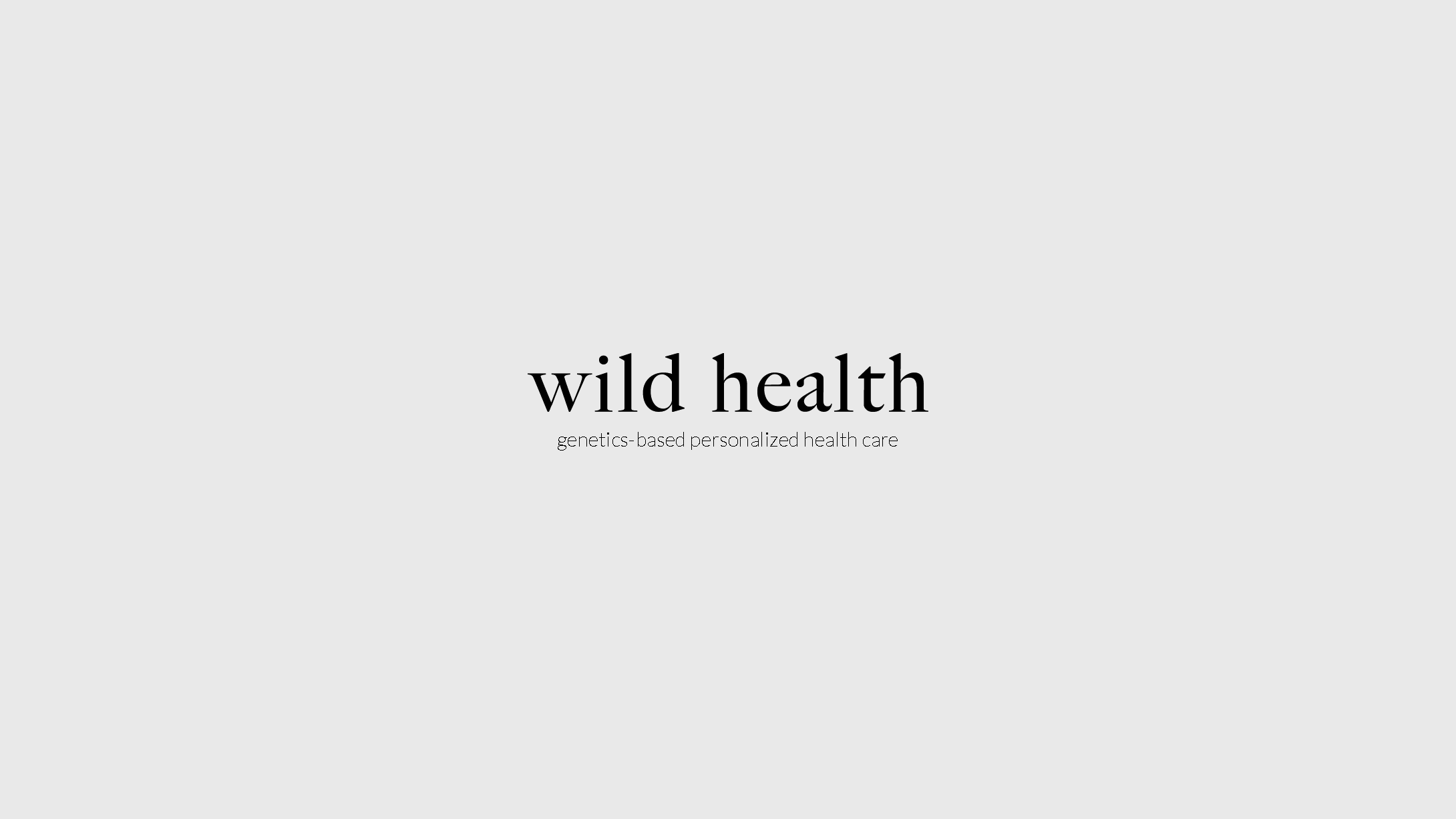 Wild Health - Our Story